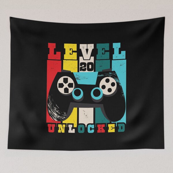 Item preview, Cups, quilts, bags, and t-shirts for someone who loves video games and turns 20 years old designed and sold by relso.