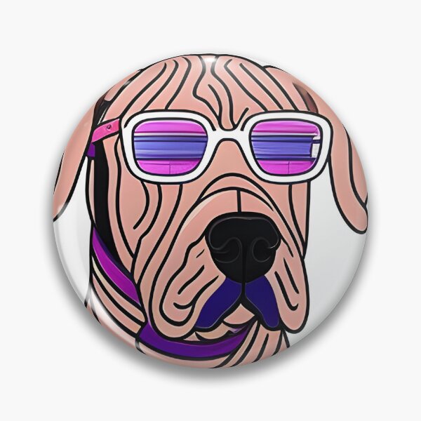 Item preview, Cool Shar-Pei Dog designed and sold by DeepSeeAI.