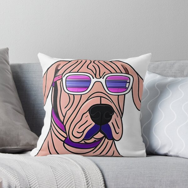Item preview, Cool Shar-Pei Dog designed and sold by DeepSeeAI.