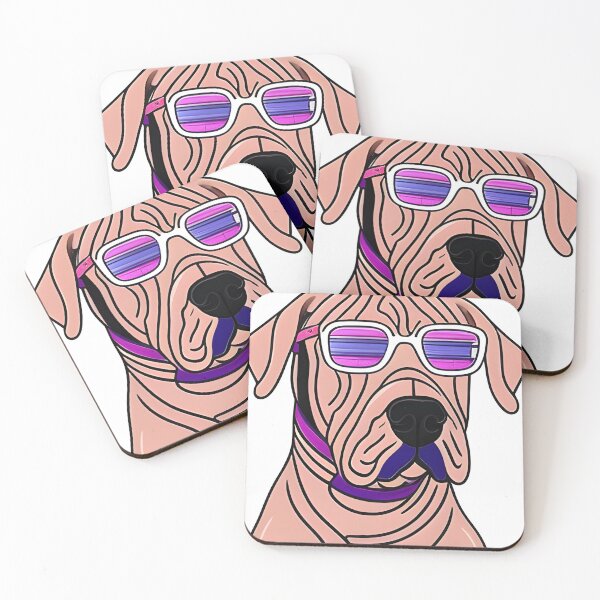 Item preview, Cool Shar-Pei Dog designed and sold by DeepSeeAI.