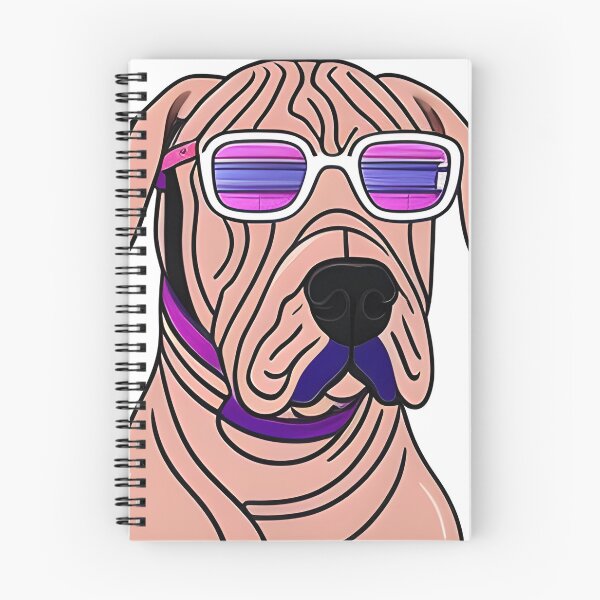 Item preview, Cool Shar-Pei Dog designed and sold by DeepSeeAI.