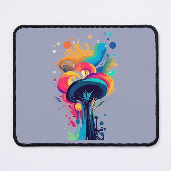 Item preview, Psychedelic Magic Mushroom | Colorful Splash Bloom | Mind Exploration designed and sold by mindexploration.