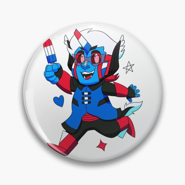 Item preview, rocket pop king sticker designed and sold by DarkPrism.