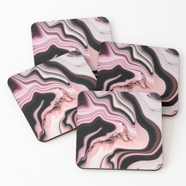 Item preview, Pink, White, and Black Marble designed and sold by OccultOddities0.