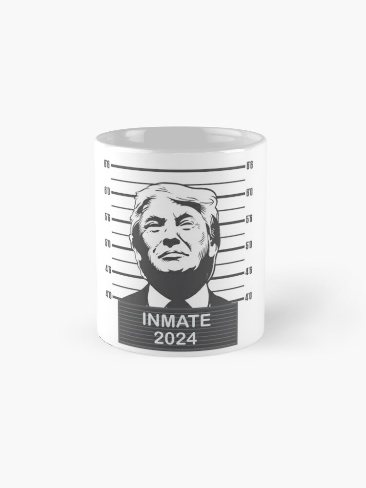 Donald Trump Mug Trump Mugshot - 11 Ounce Coffee Mug - Trump 2024 Jail  Mugshot - Coffee Cup (BLACK)