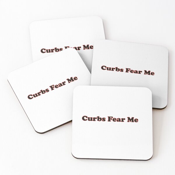 Artikelvorschau, Curbs Fear Me funny entworfen und verkauft von Pixel  Playground.