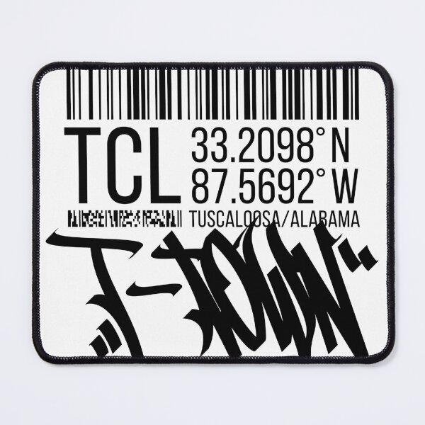 Item preview, Tuscaloosa, AL (black) designed and sold by ICYMI-DZNS.
