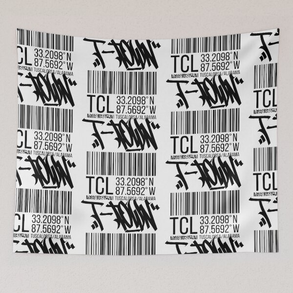 Item preview, Tuscaloosa, AL (black) designed and sold by ICYMI-DZNS.