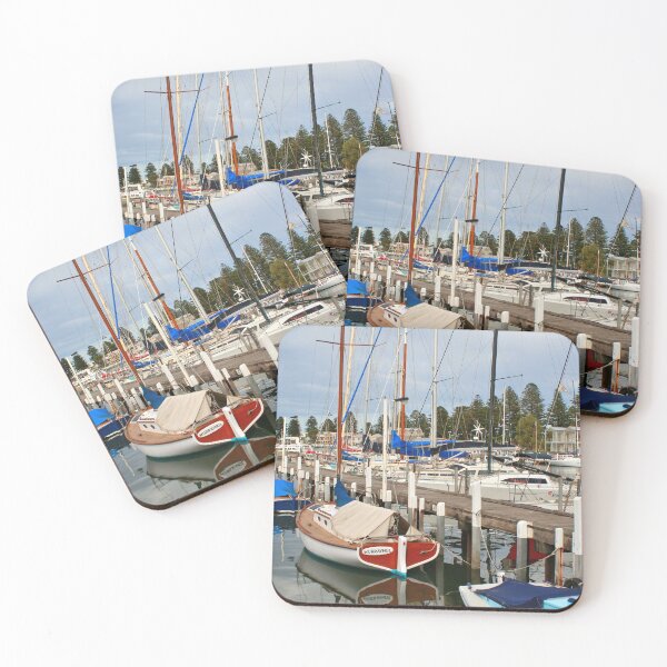 Item preview, Yachts in marina, Port Fairy, Victoria, Australia 2 designed and sold by FranWest.