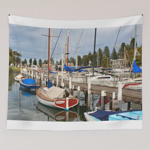 Item preview, Yachts in marina, Port Fairy, Victoria, Australia 2 designed and sold by FranWest.