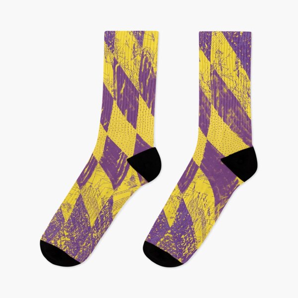 Item preview, Mustard Yellow and Lavender Purple Zig Zag Pattern designed and sold by suekieper.