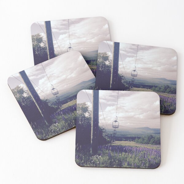 Item preview, Empty Ski Chairlift With A Scenic Mountain View designed and sold by The Whimisical Bear.