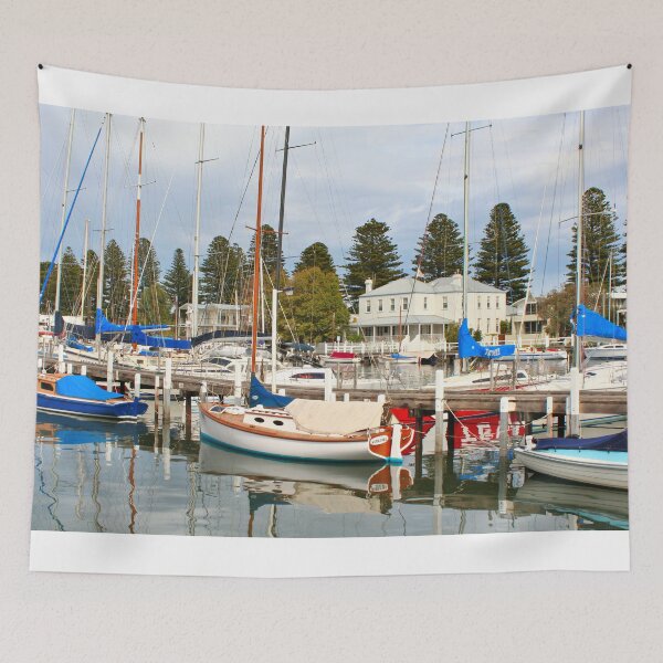 Item preview, Yachts in marina, Port Fairy, Victoria, Australia designed and sold by FranWest.
