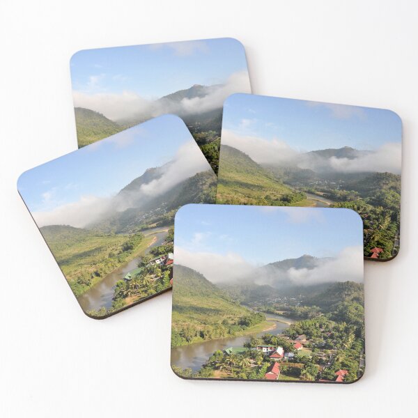 Item preview, Tha Ton: Stunning View of the River and Hills designed and sold by franck380.