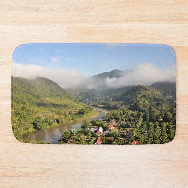 Item preview, Tha Ton: Stunning View of the River and Hills designed and sold by franck380.