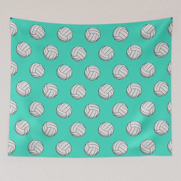 Item preview, Volleyball - teal designed and sold by littlearrow.