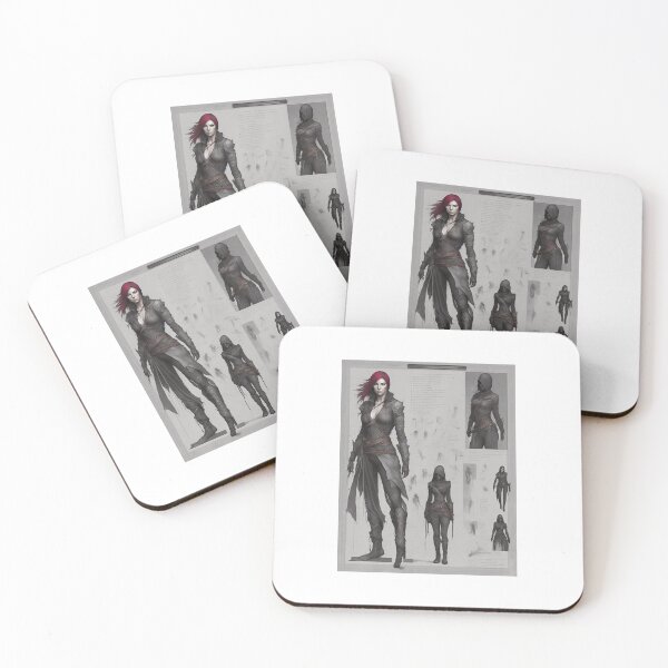 Item preview, Female Assassin Sketchbook 2 designed and sold by FiaFiaPress.