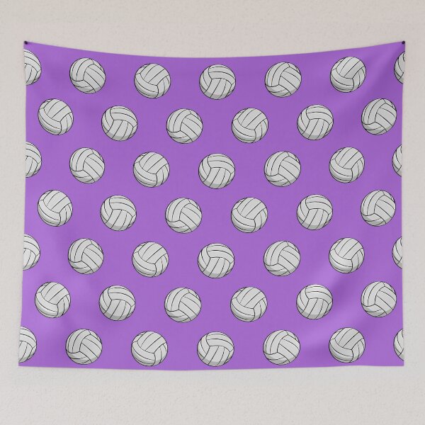 Item preview, Volleyball - purple designed and sold by littlearrow.