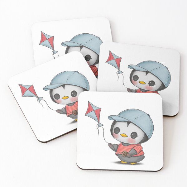 Item preview, Penguin Flying Kite | Pauly the Penguin designed and sold by meerathomasart.