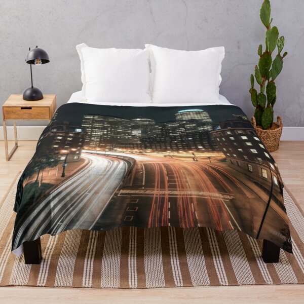 Item preview, Boston Skyline: Cityscape Art Print for Boston Lovers designed and sold by MauricioVL.