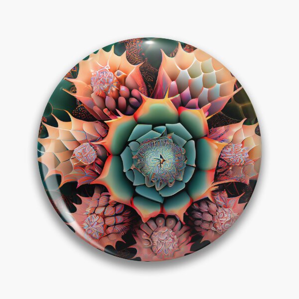Item preview, Psychedelic 'Sacred Cactus' Peyote Button Trip designed and sold by ga-arts.