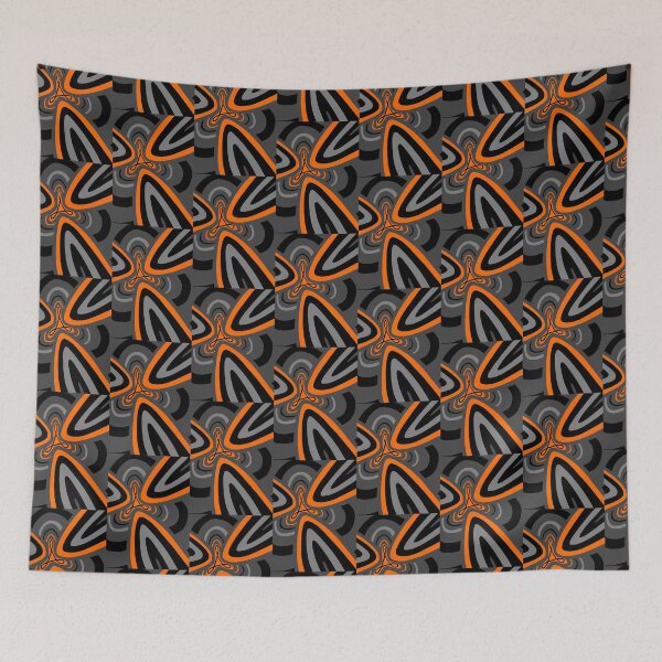Item preview, Hail Adobe - Orange, grey, and black designed and sold by Sotterh.