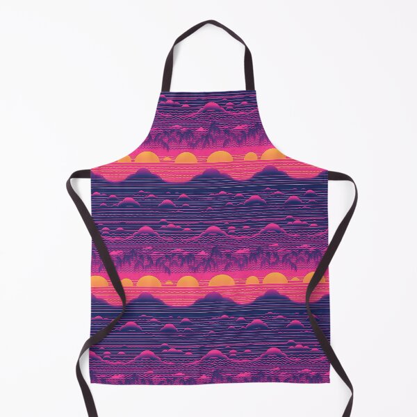 Item preview, Vaporwave, synthwave sunset designed and sold by ThyPatternshop.