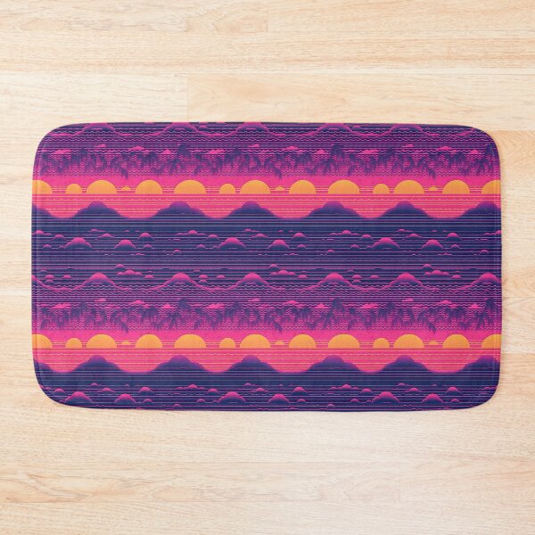Item preview, Vaporwave, synthwave sunset designed and sold by ThyPatternshop.