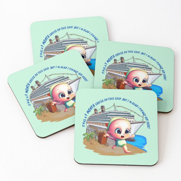 Item preview, AFTER 9 MONTHS I AM GLAD TO BE HERE designed and sold by THE AMERICAN TEEVANGELIST.
