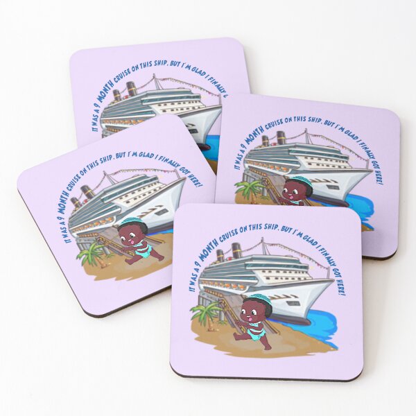 Item preview, AFTER 9 MONTHS I AM GLAD TO BE HERE designed and sold by THE AMERICAN TEEVANGELIST.