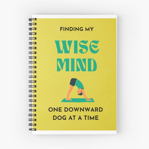 Item preview, DBT and yoga: Finding my wise mind, one downward dog at a time designed and sold by Der Geist.