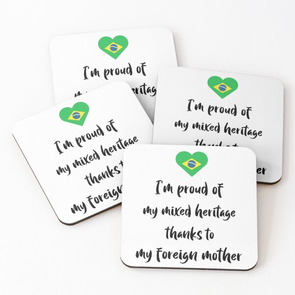Item preview, I'm proud of my mixed heritage thanks to my foreign mother designed and sold by Designsbyeliane.