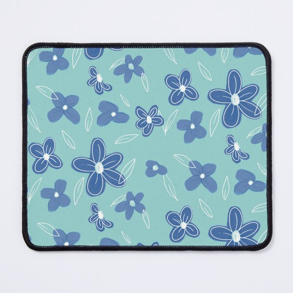 Item preview, Blue Bloom - green  designed and sold by Digital Doodle Pad.