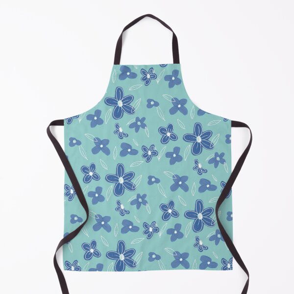 Item preview, Blue Bloom - green  designed and sold by Digital Doodle Pad.
