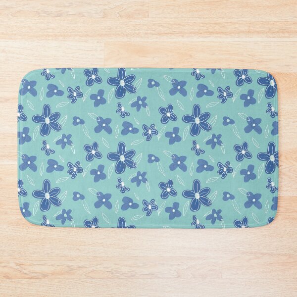 Item preview, Blue Bloom - green  designed and sold by Digital Doodle Pad.
