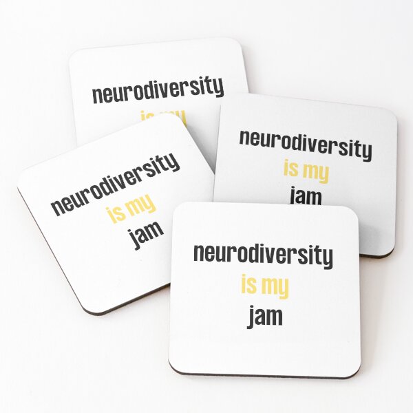 Item preview, neurodiversity is my jam designed and sold by marianna cotaru.
