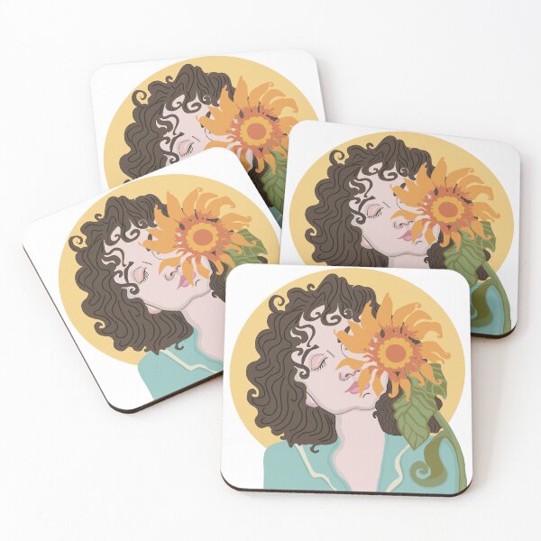 Item preview, Woman with Sunflower designed and sold by Janpaints22.