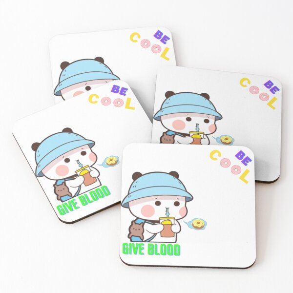 Item preview, Be cool give blood|cute white bear|Donut Essential designed and sold by Luckangel.