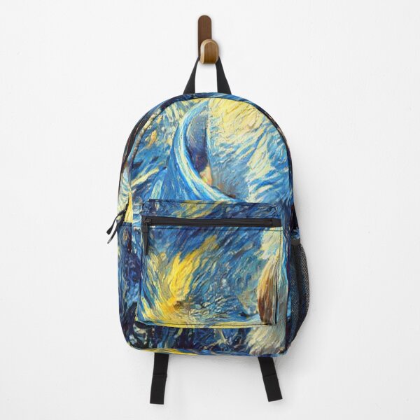 Item preview, Golden Doodle Retriever AI Generated The Starry Night Van Gogh AI Art Artificial Intelligence designed and sold by OurFunnyDesigns.