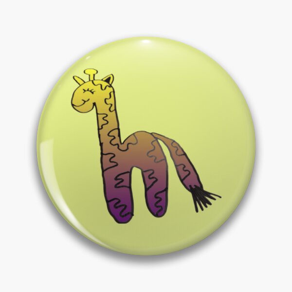 Item preview, Subtle Intersex Pride Giraffe designed and sold by PinkGiraffe23.