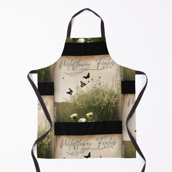 Item preview, Wildflower Fields Vintage Sepia Tone Nature Design designed and sold by EarthArtDesigns.