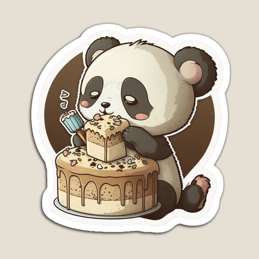 Cute Panda Theme Cake | bakehoney.com