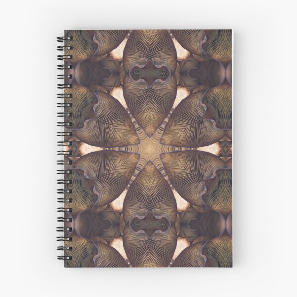 Item preview, Mushroom Hyphae texture Kaleidoscope Pattern 7 designed and sold by Swabcraft.
