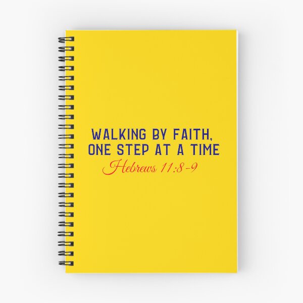 Item preview, Hebrews 11 8 9 Walking By Faith One Step at a Time designed and sold by ebocraft.