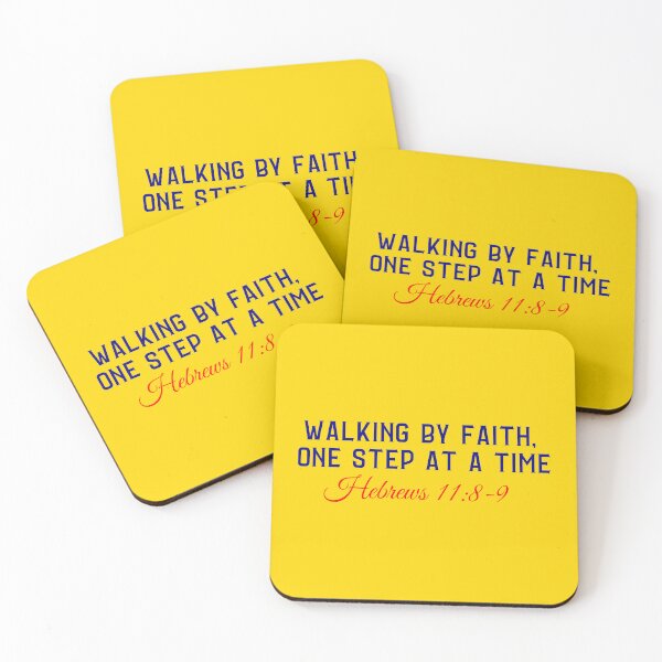 Item preview, Hebrews 11 8 9 Walking By Faith One Step at a Time designed and sold by ebocraft.