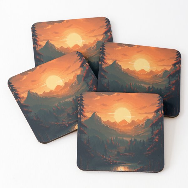Artikelvorschau, Serene Mountain Twilight 2 entworfen und verkauft von WorryStnDesign.