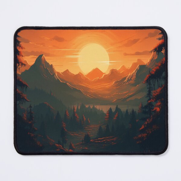Artikelvorschau, Serene Mountain Twilight 2 entworfen und verkauft von WorryStnDesign.