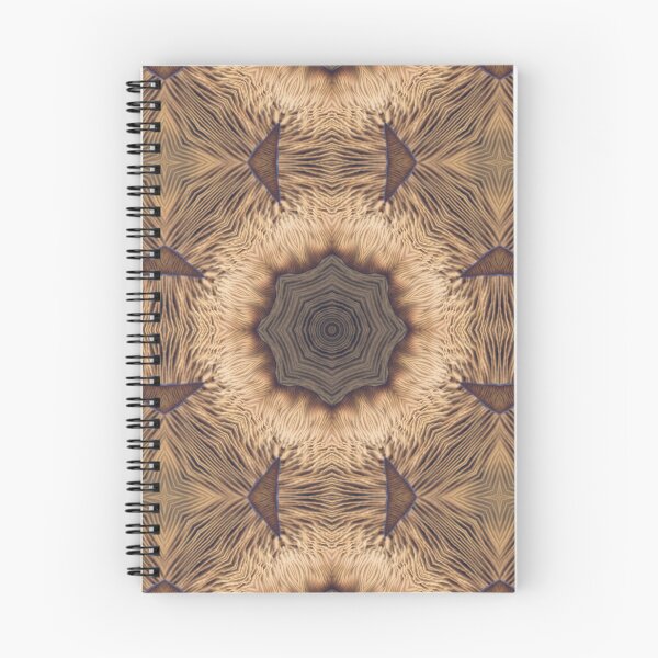 Item preview, Mushroom Hyphae texture Kaleidoscope Pattern 9 designed and sold by Swabcraft.