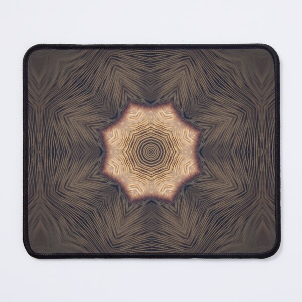 Item preview, Mushroom Hyphae texture Kaleidoscope Pattern 12 designed and sold by Swabcraft.
