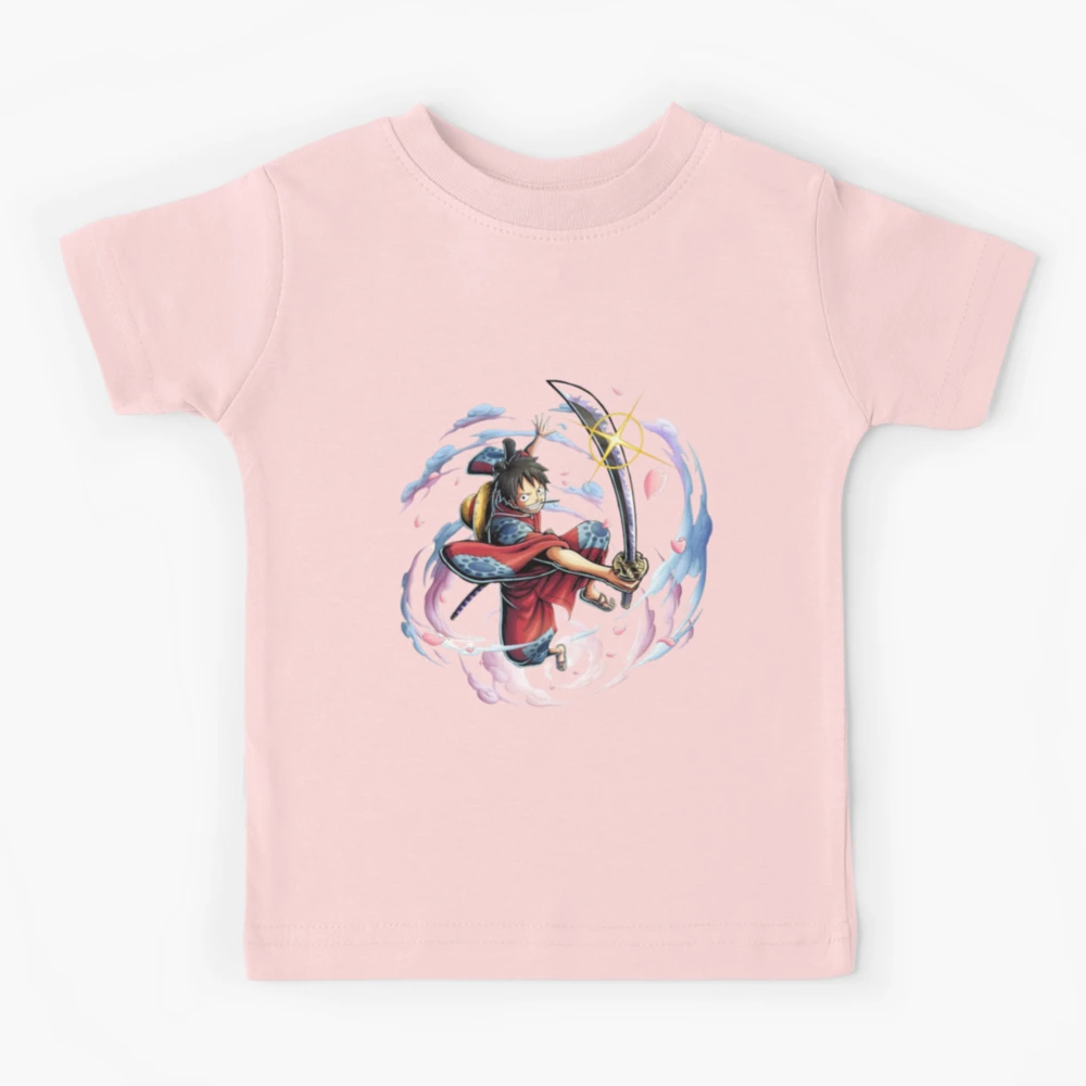 Gol D Roger one piece Kids T-Shirt by Swidoni